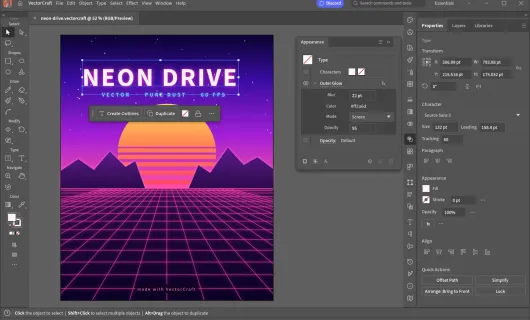 VectorCraft screenshot 1